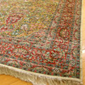 Hereke Prayer Hand Knotted Gold & Silk Rug