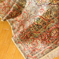 Hereke Prayer Hand Knotted Gold & Silk Rug