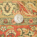Hereke Prayer Hand Knotted Gold & Silk Rug