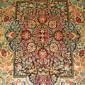 Hereke Medallion Hand Knotted Silk Rug