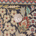 Hereke Medallion Hand Knotted Silk Rug