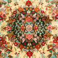 Hereke Hand Knotted Silk Hallway Runner Rug