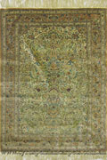 Hereke Oriental Hand Knotted Silk Rug