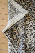 Kum Signed Medallion Hand Knotted Silk Rug