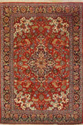 Kum Medallion Hand Knotted Silk Rug