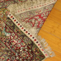 Hereke Prayer Hand Knotted Gold & Silk Rug