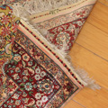 Hereke Prayer Hand Knotted Gold & Silk Rug