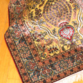 Hereke Prayer Hand Knotted Gold & Silk Rug