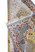 Kum Medallion Hand Knotted Silk Rug