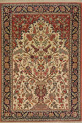Kum Prayer Hand Knotted Silk Rug