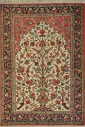 Kum Prayer Hand Knotted Silk Rug
