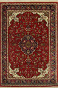 Kum Medallion Hand Knotted Silk Rug