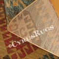 Chicago Traditional Geometric Rug 352A Yellow L. Beige