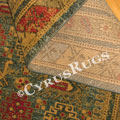 Chicago Traditional Geometric Rug 421A D. Blue L. Beige