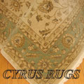 Dallas Traditional Floral Rug 7709H Cream Green