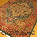 Dallas Traditional Medallion Rug 8788A D. Blue Red