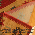 Dallas Traditional Geometric Rug 8790A Red Yellow