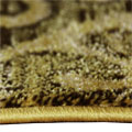 Dallas Traditional Geometric Rug 9223B Yellow Brown
