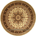 First Class Wool Traditional Medallion Rug 207-16597
