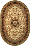First Class Wool Traditional Medallion Rug 207-16597
