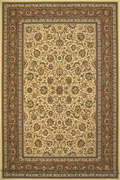 Hereke Traditional Oriental Rug Kashan Ivory