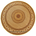 Hereke Traditional Medallion Rug Mahi Ivory