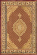 Hereke Traditional Medallion Rug Mahi Red