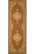 Hereke Traditional Medallion Rug Mahi Red