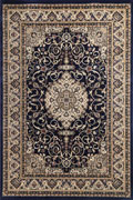 Gianni Traditional Medallion Rugs 600 Navy