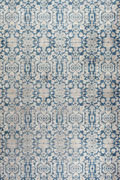 Loren Traditional Floral Rugs E381A L.Blue L.Blue