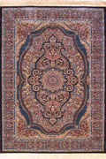 Melbourne Traditional Medallion Rugs 87120 D. Blue