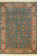 Melbourne Traditional Medallion Rugs 87149 Blue