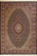 Melbourne Mahi Traditional Medallion Rug 87034A D. Blue