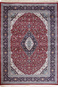 Melbourne Traditional Medallion Rugs 87107 Red