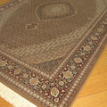 Melbourne Mahi Traditional Medallion Rug 87034A Walnut
