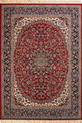 Persepolis Tradtional Medallion Rug 310 Red