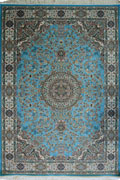 Persico Traditional Medallion Rugs 802001 Blue