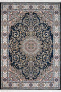 Persico Traditional Medallion Rugs 802001 D. Blue
