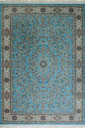 Persico Traditional Medallion Rugs 802012 Blue