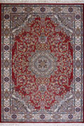 Persico Traditional Medallion Rugs 802001 Madder