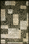 Royal Traditional Floral Rug 7295A Black