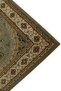 San Diego Traditional Medallion Rugs 2222A Blue Blue