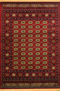 Sicily Traditional Oriental Rug 1841-0 Red