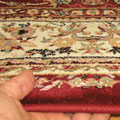 Sydney Traditional Floral Rug 7017A Bordeaux Cream