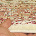 Sydney Traditional Medallion Rugs 7017A Cream Rose