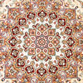Tehran Traditional Medallion Rug 750558 Cream