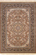 Tehran Traditional Medallion Rugs 75338 Walnut