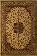 Venetian Traditional Medallion Rug 6971A Cream