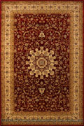 Venetian Traditional Medallion Rug 7515A Red