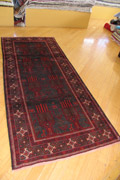 Baluch Hand Knotted Wool Rug (Size 297 x 126cm)